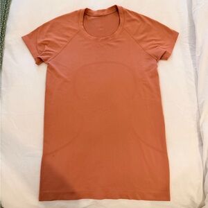 lululemon athletica Peach Short Sleeve Top
